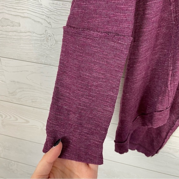 We the Free FREE PEOPLE Split Back Cowl Neck Sweater Size Small - Picture 4 of 7